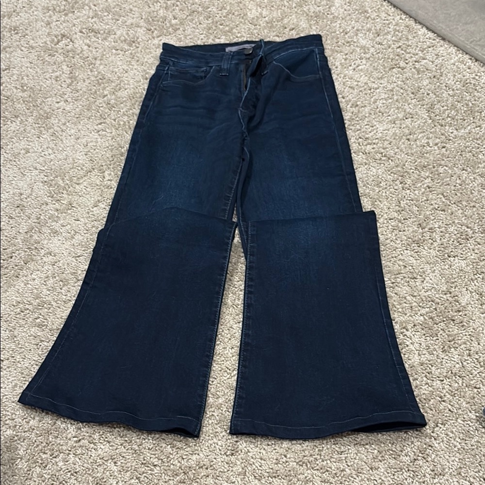 Women's Dark Blue Flare Jeans